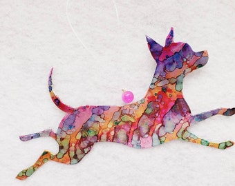 Chihuahua Ornaments Recycled Aluminum cans