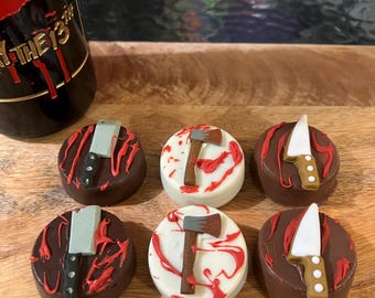 Horror Chocolate Covered Oreos Halloween
