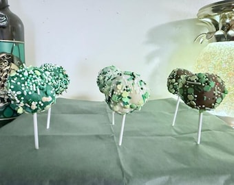 St patricks day Funfetti Cake Pops Variety Cake Patricks