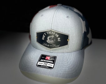 Richardson 6 Panel Stars and Stripes - "Trap niet op mij"