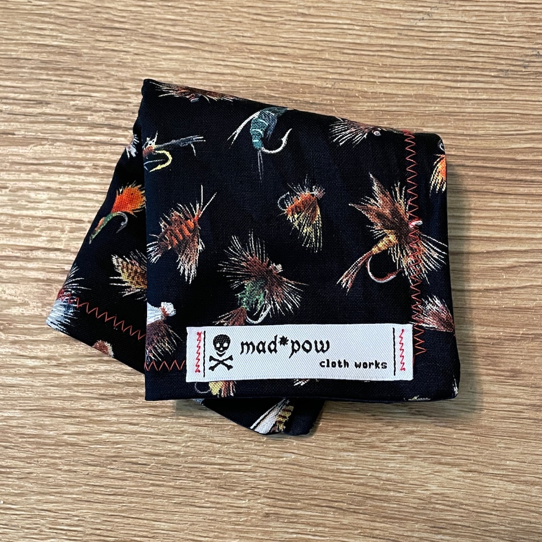 Fly Fishing EDC Hank. Every Day Carry Handkerchief W/microfiber. Etsy