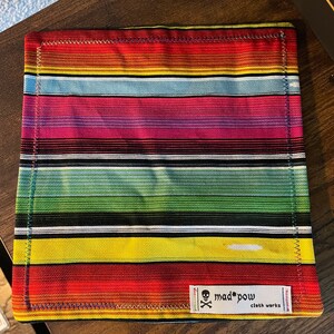 Serape/Mexican Blanket EDC Hank Every Day Carry Handkerchief 画像 3