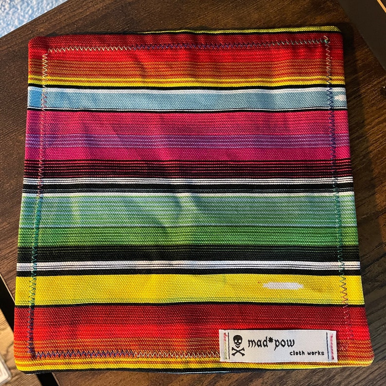 Serape/Mexican Blanket EDC Hank Every Day Carry Handkerchief 画像 3