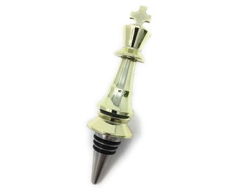 Epic Products Bishop Chess Bottle Stopper Black/Multicolor Epic Products Bishop Chess Bottle Stopper Black/Multicolor