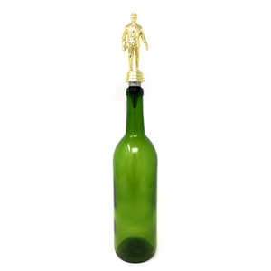 Salesman Trophy Wine Bottle Stopper Stainless Steel Base image 4