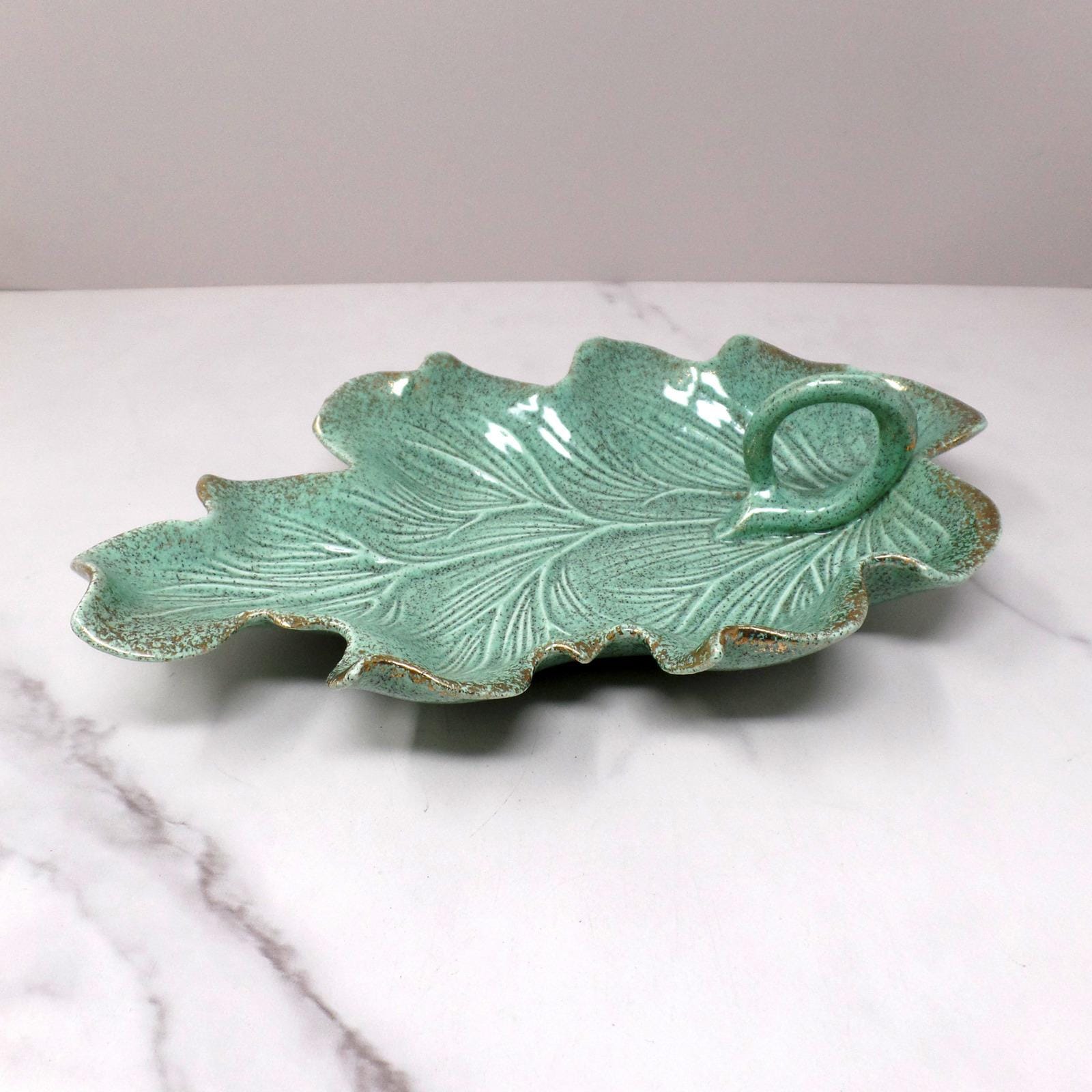 USA製 ヴィンテージ California Originals リーフトレイ California Original Pottery Leaf Tray - Etsy