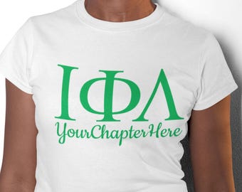 Iota Phi Lambda Sorority Chapter Tee - Personalized Shirt
