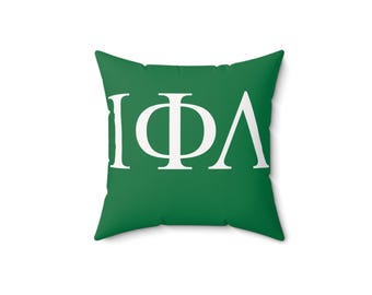 Almohada Iota Phi Lambda: Almohada decorativa de hermandad