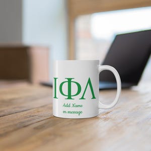 Iota Phi Lambda-mok: gepersonaliseerd cadeau voor studentenvereniging