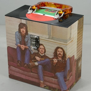 Handmade Record Case for 7-inch Vinyl 45s - Crosby Stills And Nash