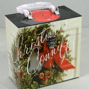 45 Record Case 7-inch Vinyl - Handmade from Recycled Records - Christmas With Conniff