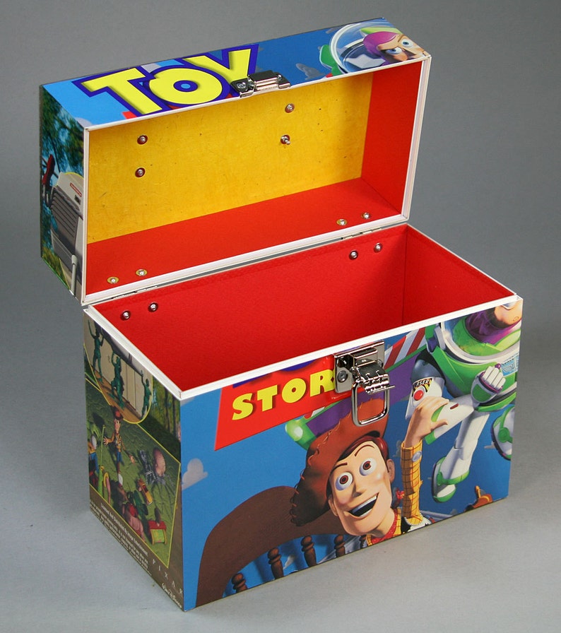 Recycled Laser Disc DVD Storage Carry Case Toy Story Etsy