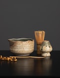 Handmade Vintage Green Flow Glaze Matcha Set with Bowl Matcha Ceremony Set Gift Set product logo