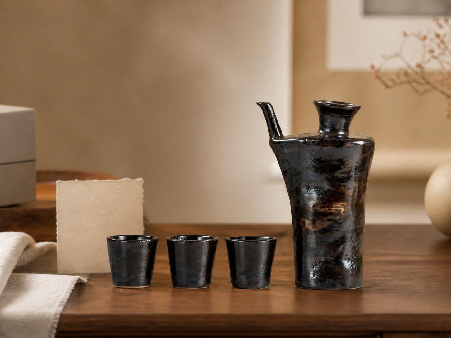 Japanese Sake Bottle - Etsy