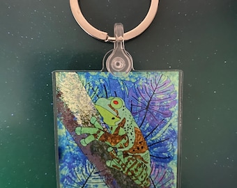 Frog keychain