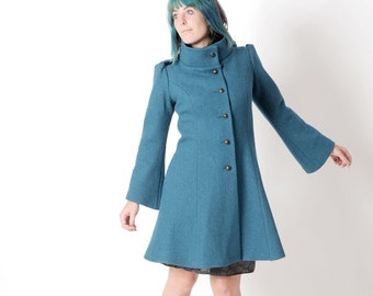 Manteau femme bleu canard sales