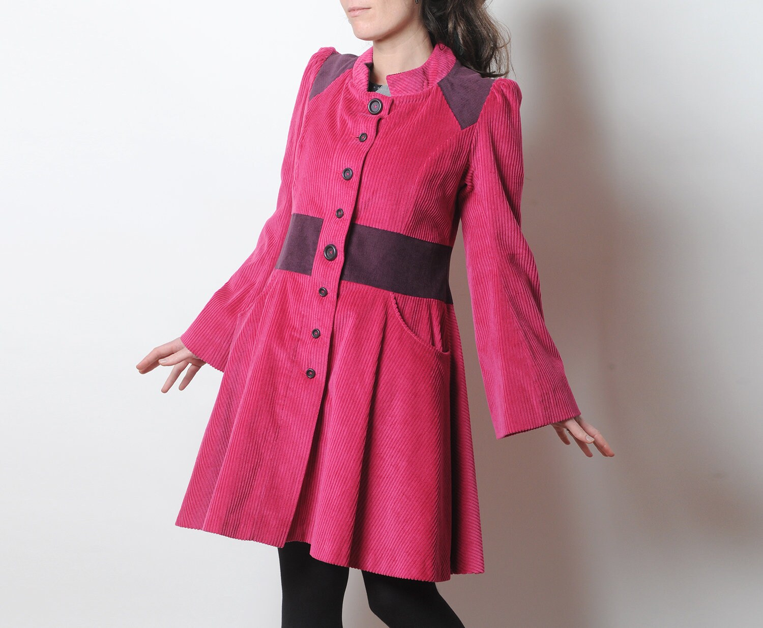 bright pink coat
