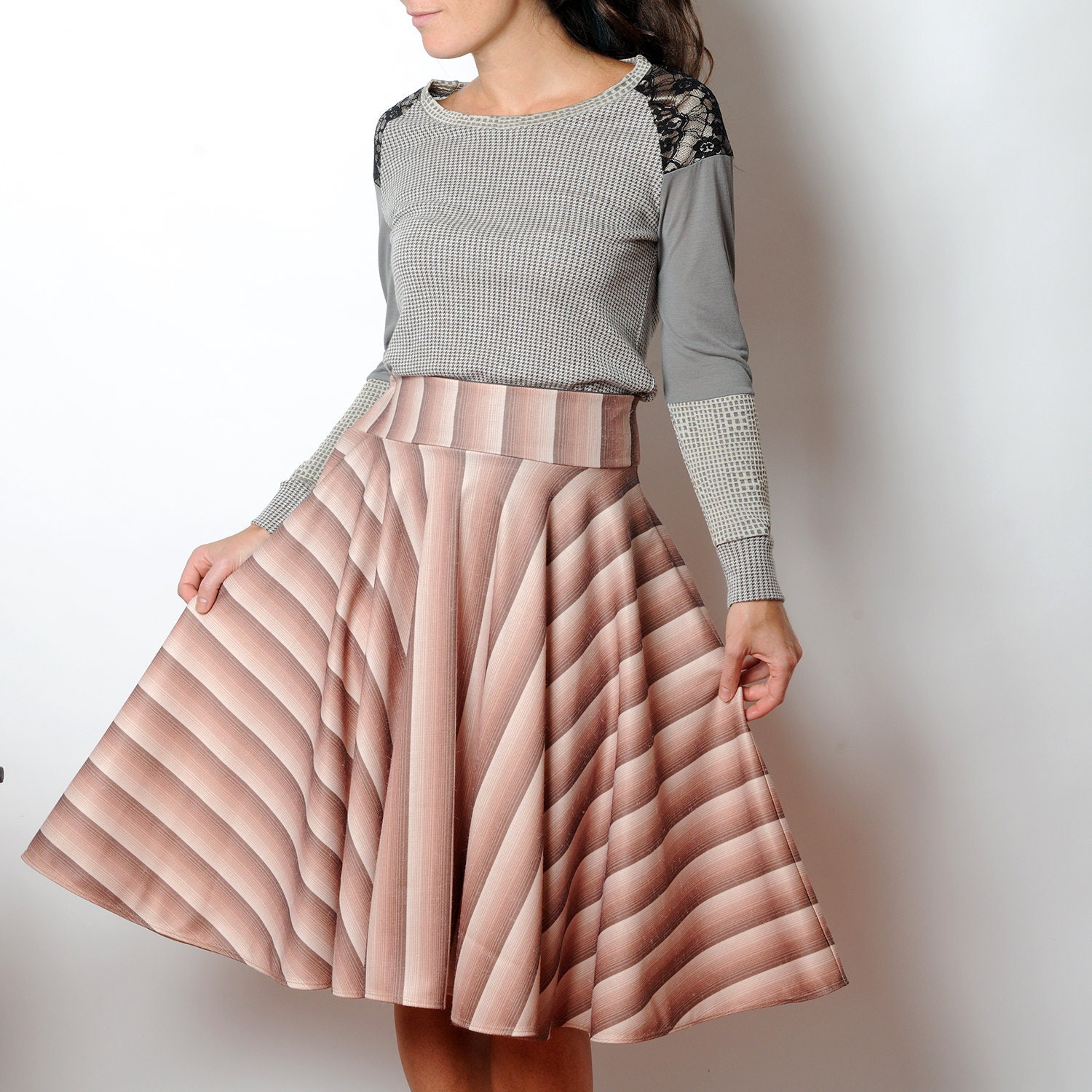 circle skirt jersey