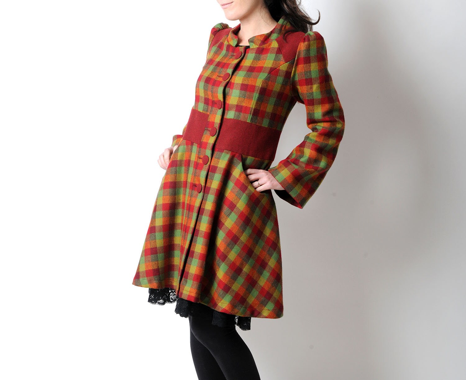 Manteau hiver colore Etsy France