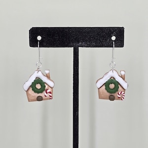 Gingerbread House Earrings