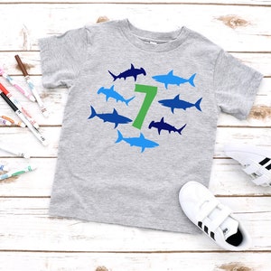 Shark Birthday Shirt