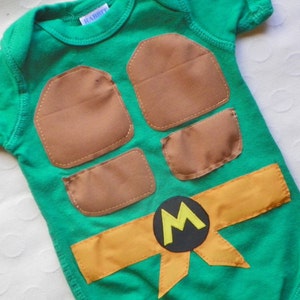 Schildpadbody of T-shirt baby peuter jeugd volwassene