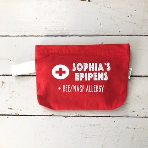 Customized Epipen Case Pouch Non-insulated