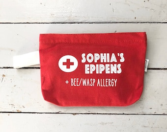 Customized Epipen Case Pouch Non-insulated