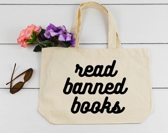 Read Banned Books library tote