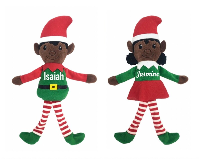 Personalized Plush Elves 3 Skin Tones - Etsy