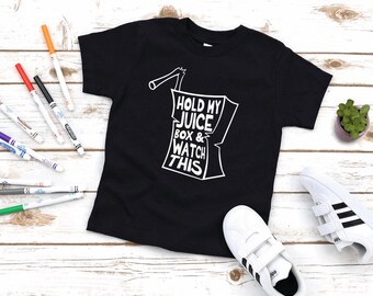 Ich halte meine Juice Box Kleinkind Tee (HTV)