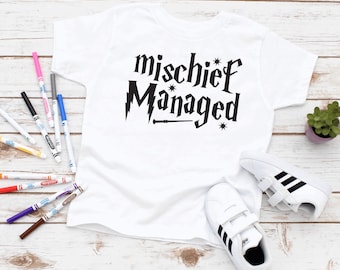 Mischief Managed Shirt Toddler Youth Adult