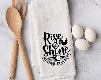 Mother Clucker Tea Towel