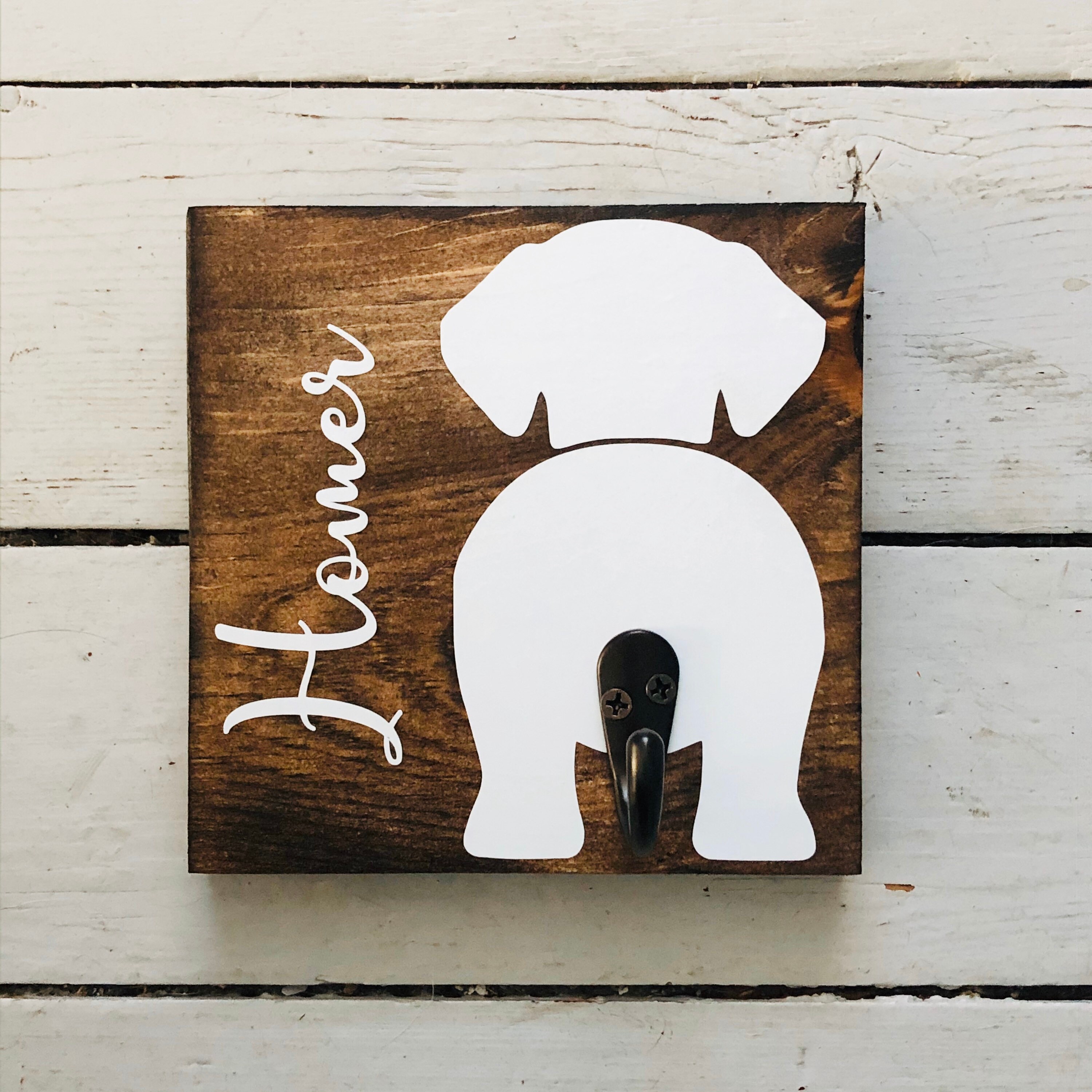 Dog tail leash holder discount