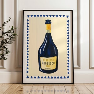 Włoskie letnie napoje – wydruk artystyczny Prosecco