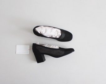 black mesh heels 8 | sheer black heels 7.5 | see through heels 8