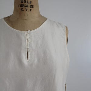 silk henley blouse | cream silk blouse | sleeveless silk top