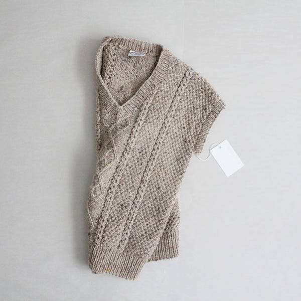 irish wool sweater | oatmeal sweater | irish sweater