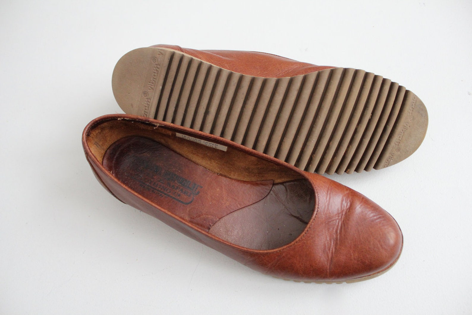 platform ballet flats | ballet flats 8.5 | brown leather flats