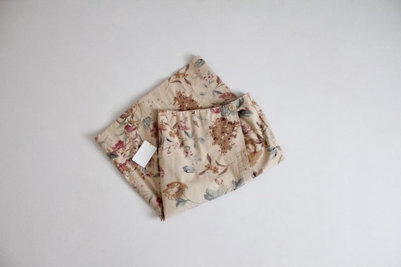 floral wrap skirt | wrap pencil skirt | muted flor