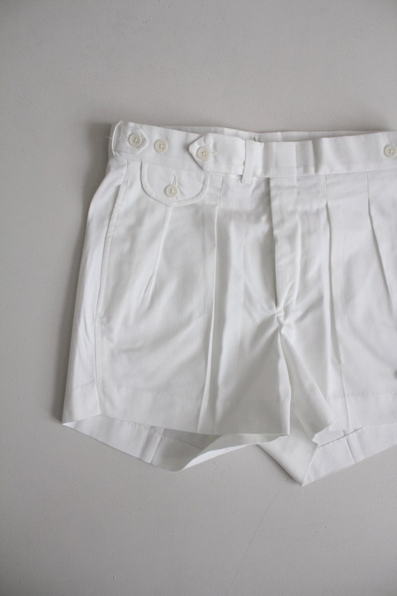 White Boat Shorts Vintage J Crew Shorts Mens White Shorts Etsy