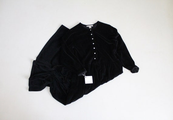 black velvet dress | smith & hawken dress | long … - image 1
