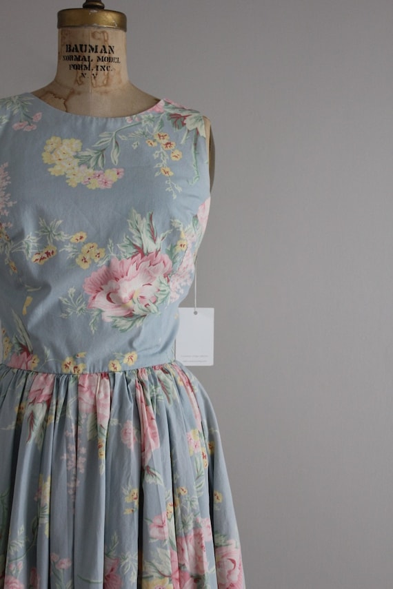 princess polly baby blue dress blue floral dress: Dresses For Women main image 0
