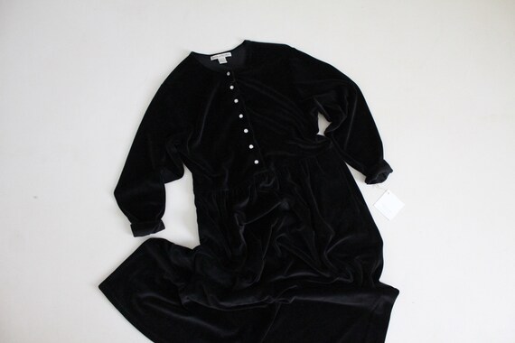 black velvet dress | smith & hawken dress | long … - image 7