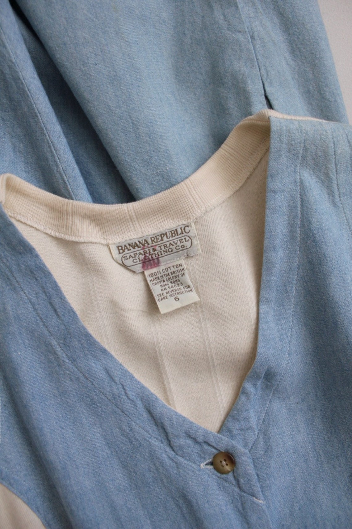 Robe En Denim Chambray Old Navy - Taille XS - Occasion Très Bon état