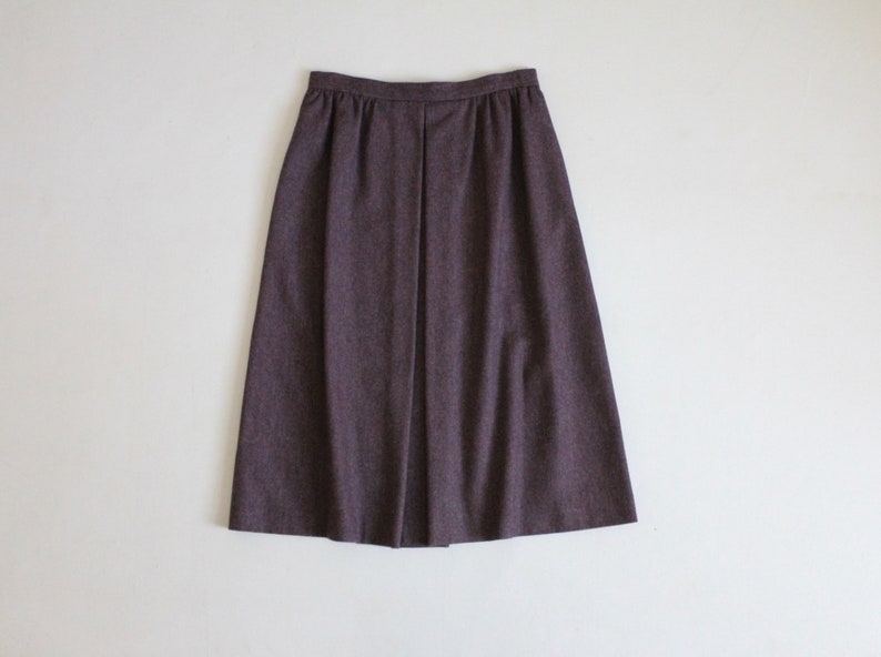 wool skirt suit plum wool suit blazer and skirt image 7