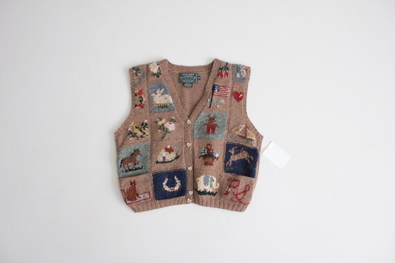 vintage americana vest | Ralph Lauren heritage ves