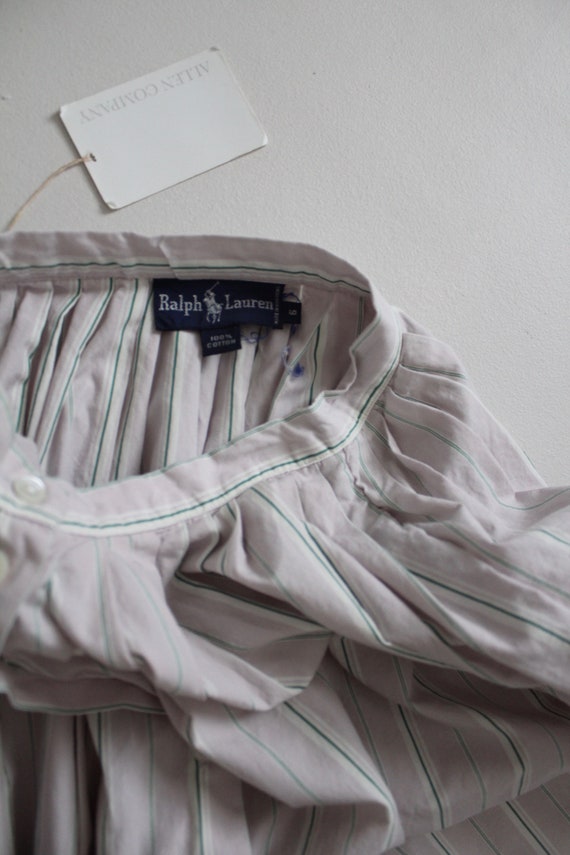 ticking stripe skirt | vintage Ralph Lauren skirt… - image 2