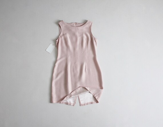 petal pink dress | pink slip dress | fitted pink d