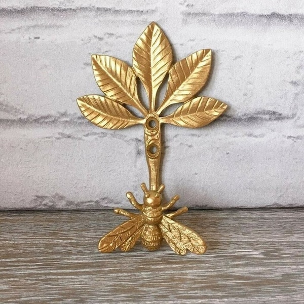 Gold Bee Curtain Hook Etsy